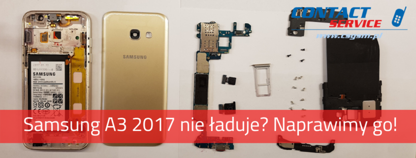 Samsung A3 2017 nie ładuje. Naprawimy go w Gdańsku!